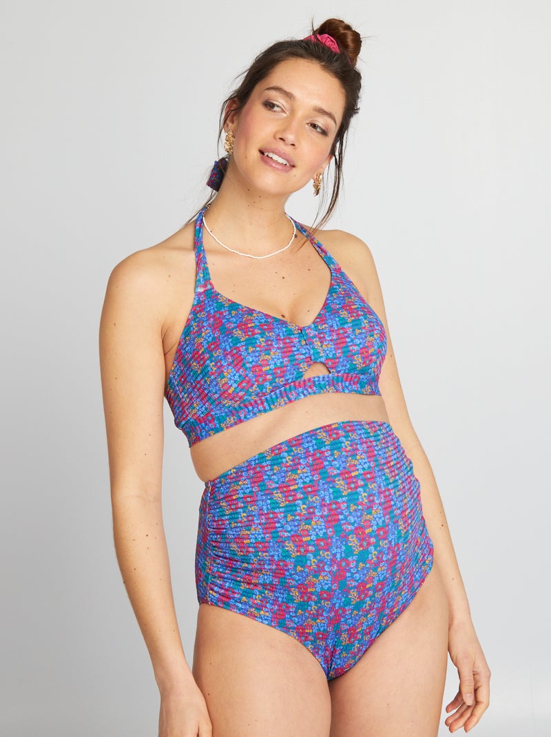 Sujetador estampado AZUL - Kiabi