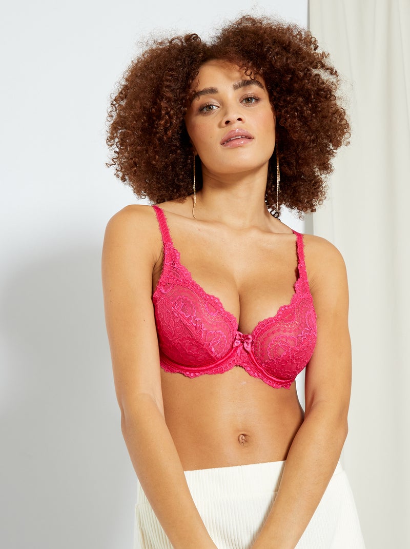 Sujetador full cup Flower Elegance 'Playtex' ROSA - Kiabi