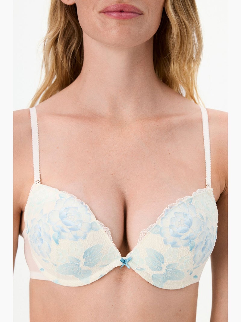 Sujetador mujer wow lace penti Blanco roto - Kiabi