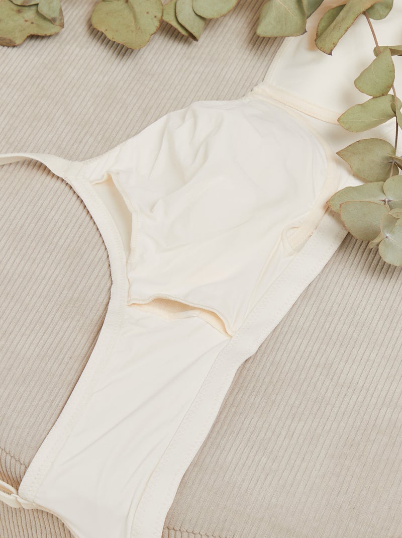 Sujetador posoperatorio invisible BEIGE - Kiabi