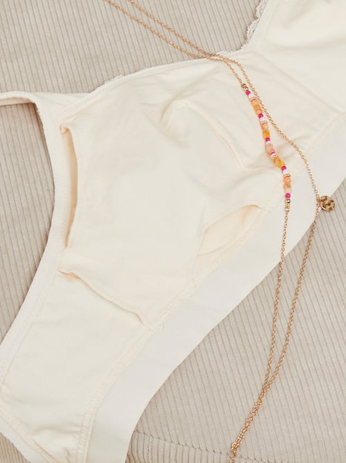 Sujetador postoperatorio - Octubre Rosa - Kiabi