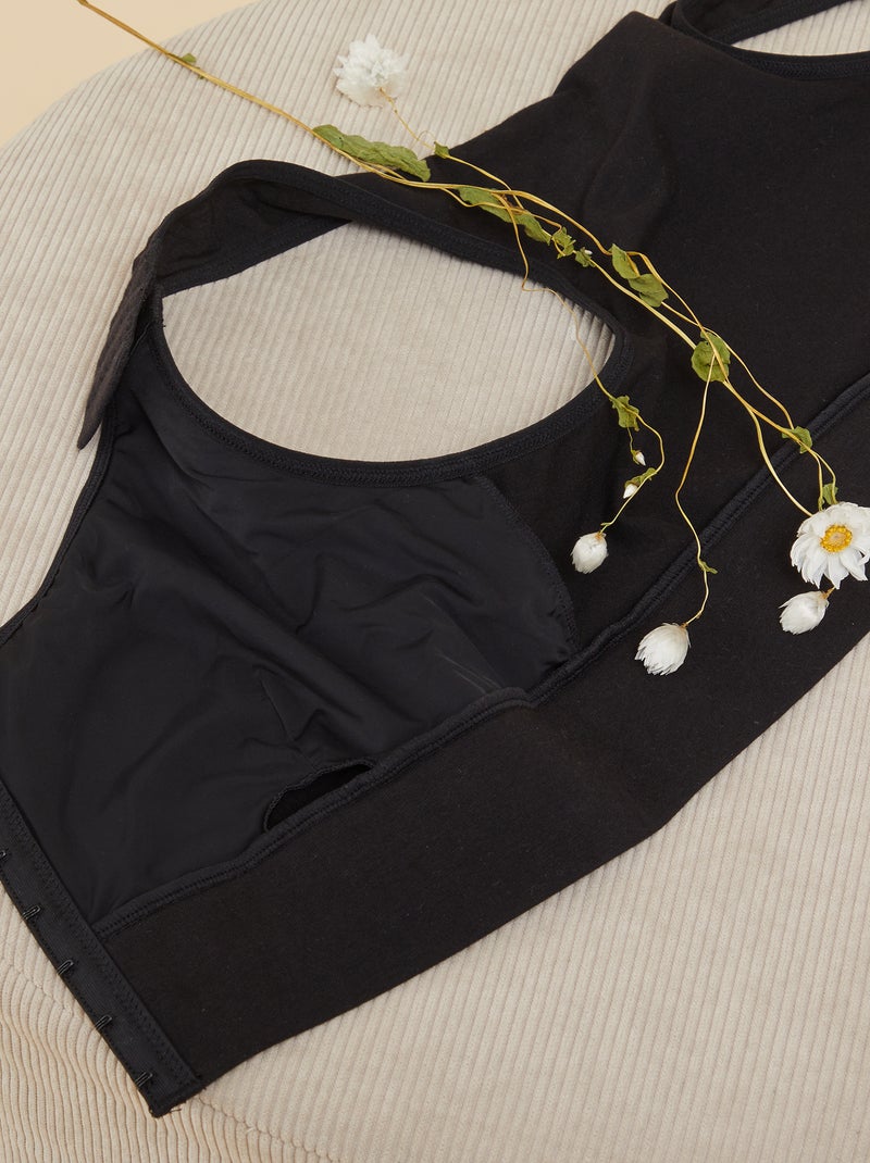 Sujetador postoperatorio - Octubre Rosa negro - Kiabi