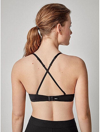 Sujetador push-up +1 con aro, foam y tirantes multiposición