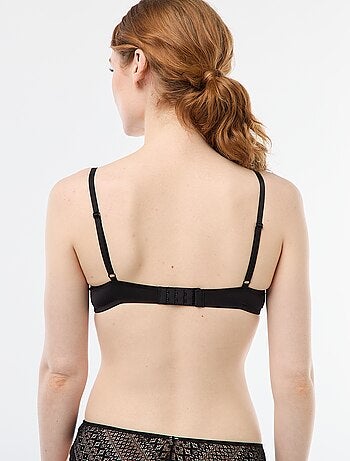 Sujetador push-up de encaje