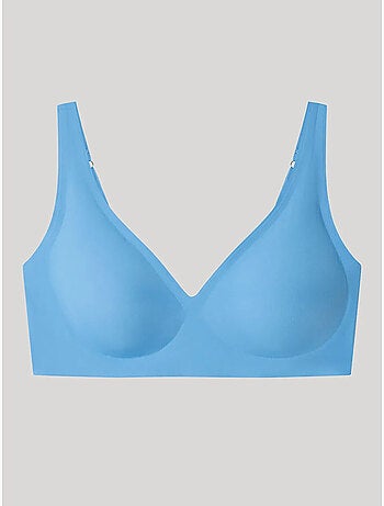 Sujetador push-up sin aro y con foam extraíble, de microfibra