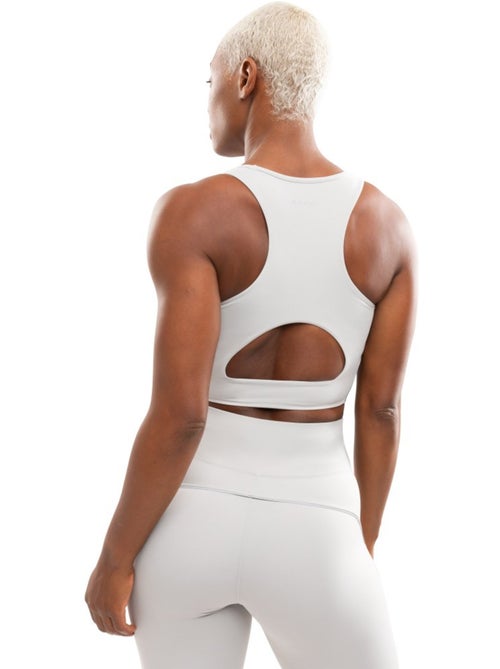 Sujetador running mujer mujer angkor light gray - Kiabi
