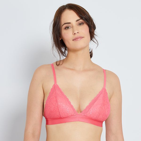 sujetador triangular