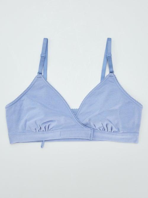 Sujetador triangular sin aros - colección fácil de poner - Kiabi