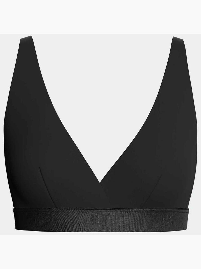 Sujetador triangular sin aros segunda piel | Impetus Negro - Kiabi