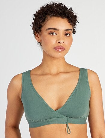 Sujetador triángulo - colección fácil de poner