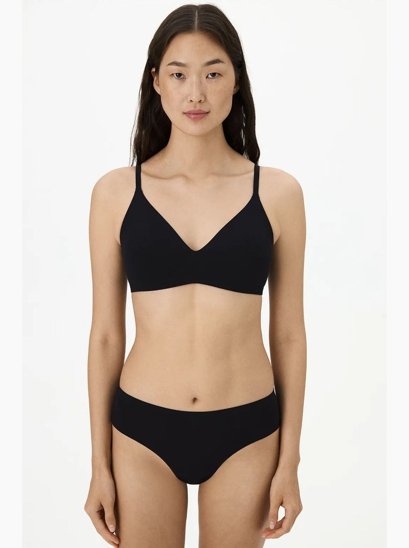 Sujetador triángulo fit mujer penti Negro - Kiabi