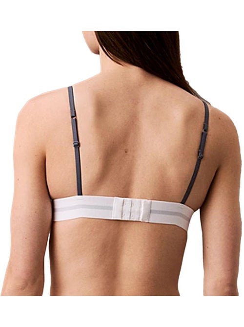 Sujetador triángulo sin relleno para mujer calvin klein jeans - Kiabi