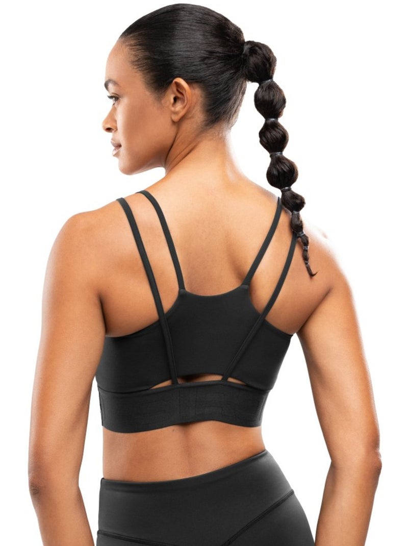 Sujetador yoga pilates mujer fitness mujer harbour Negro - Kiabi