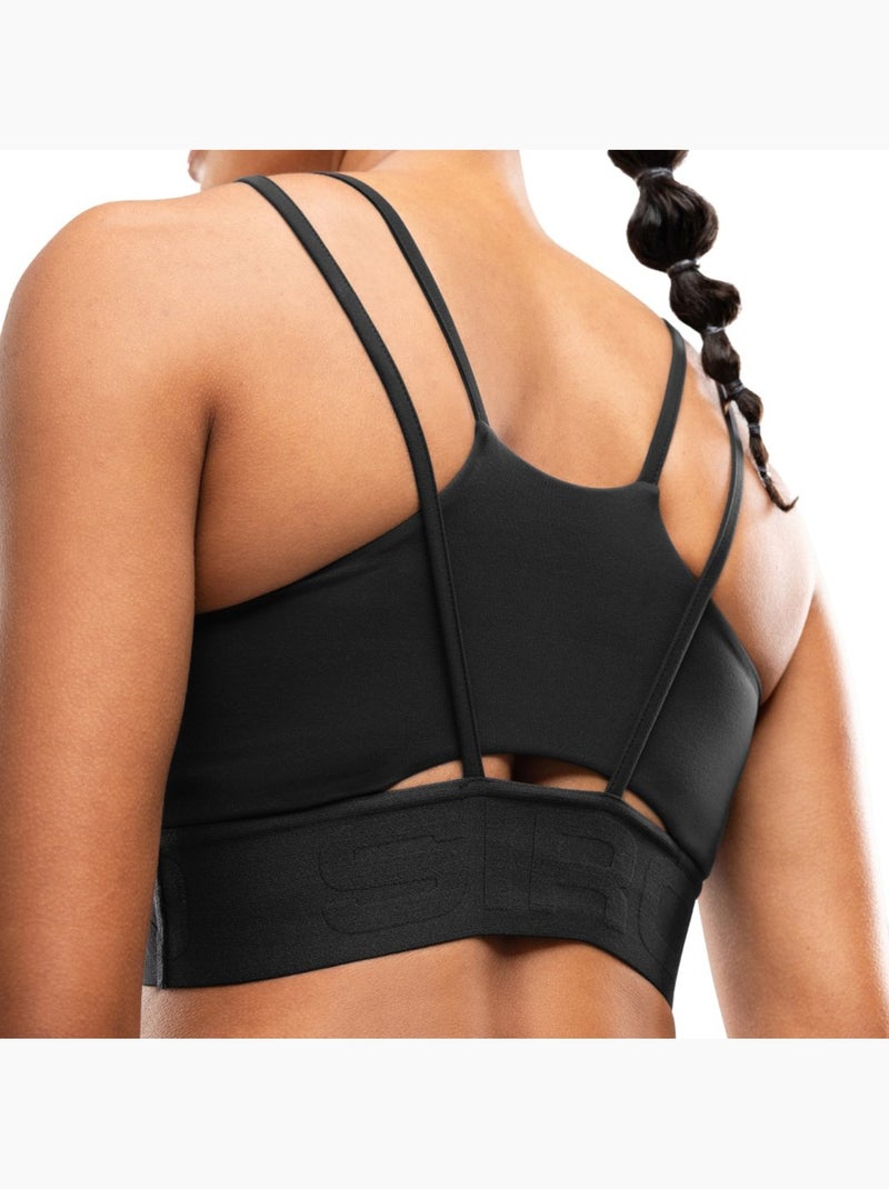 Sujetador yoga pilates mujer fitness mujer harbour Negro - Kiabi