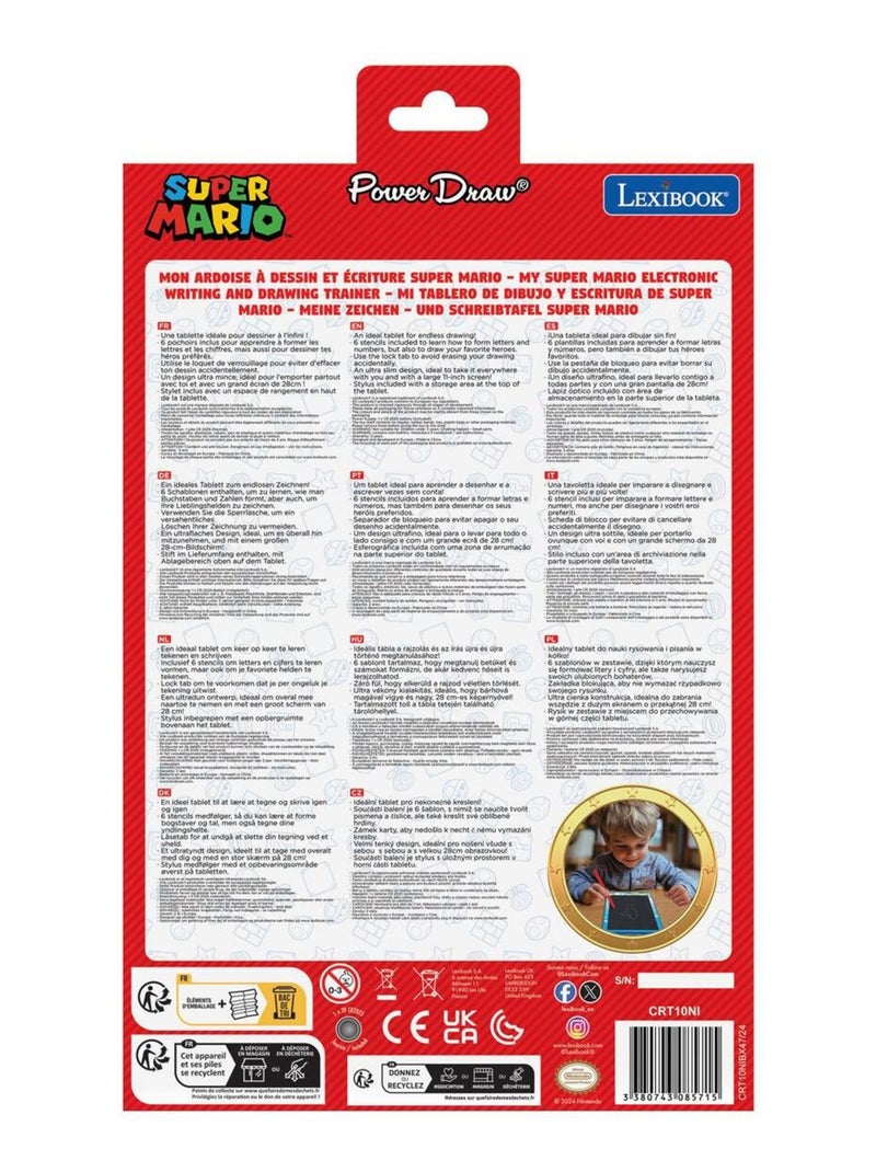 Super Mario 11'' Eink Magic Tab con plantillas N/D - Kiabi