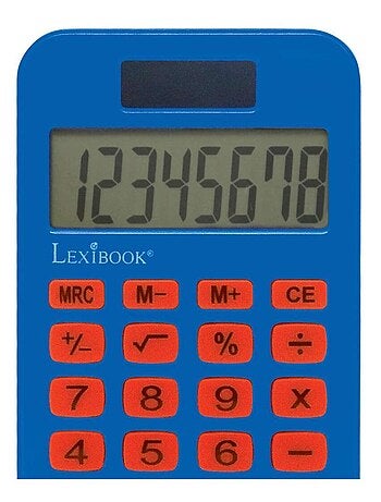 Super Mario Calculadora de bolsillo de 8 dígitos con funda protectora