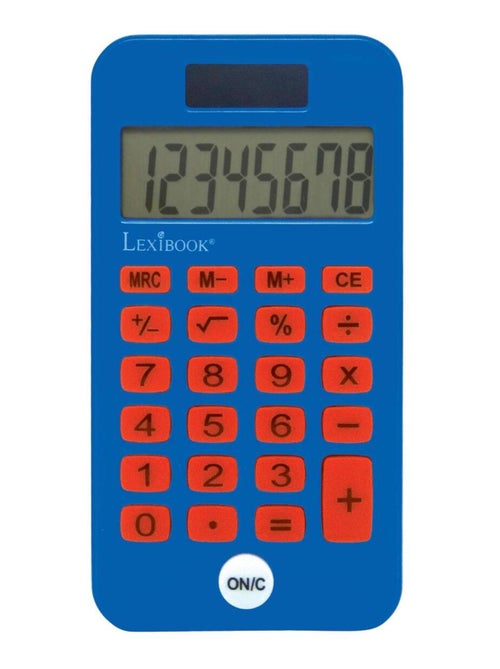 Super Mario Calculadora de bolsillo de 8 dígitos con funda protectora - Kiabi