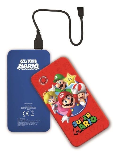 Super Mario Power Bank de carga rápida de 10.000 mAh - Kiabi