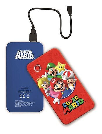 Super Mario Power Bank de carga r?pida de 10.000 mAh