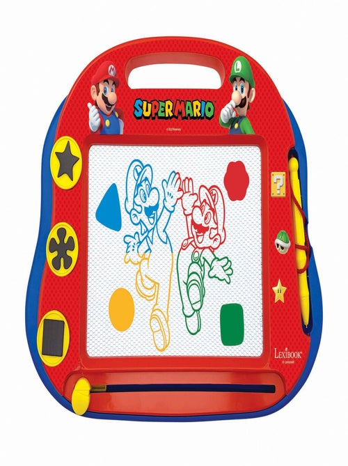 Super mario tablero de dibujo magnético multicolor con accesorios formato a5 - Kiabi Super mario tablero de dibujo magnético multicolor con accesorios formato a5 - Kiabi