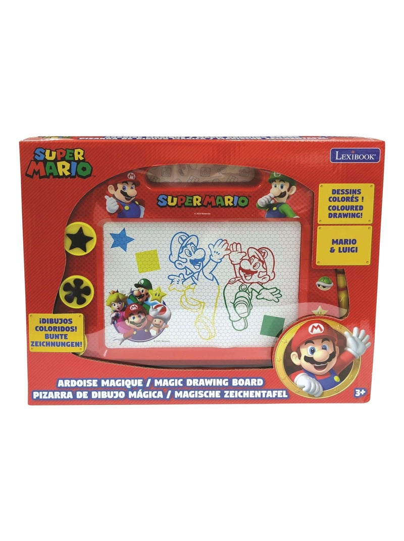 Super Mario Tablero de dibujo magnético multicolor con accesorios Formato A5 N/D - Kiabi