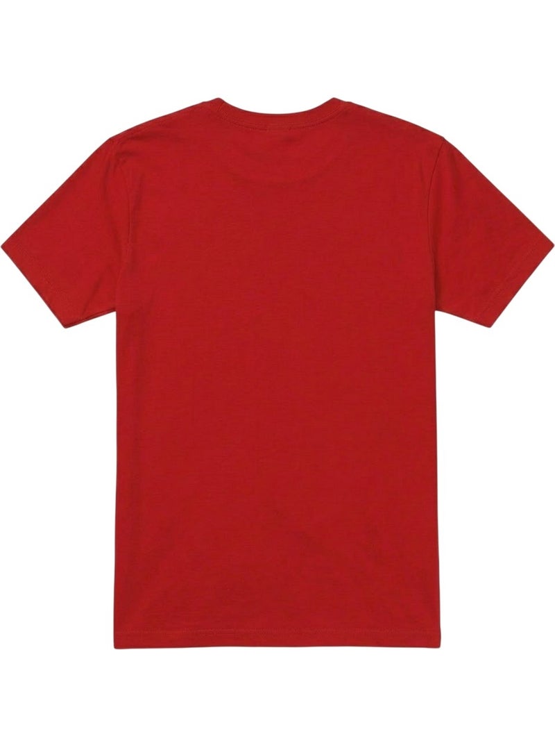 Superman - Camiseta Diseño Diseño Impreso para Adultos Unisex Rojo - Kiabi