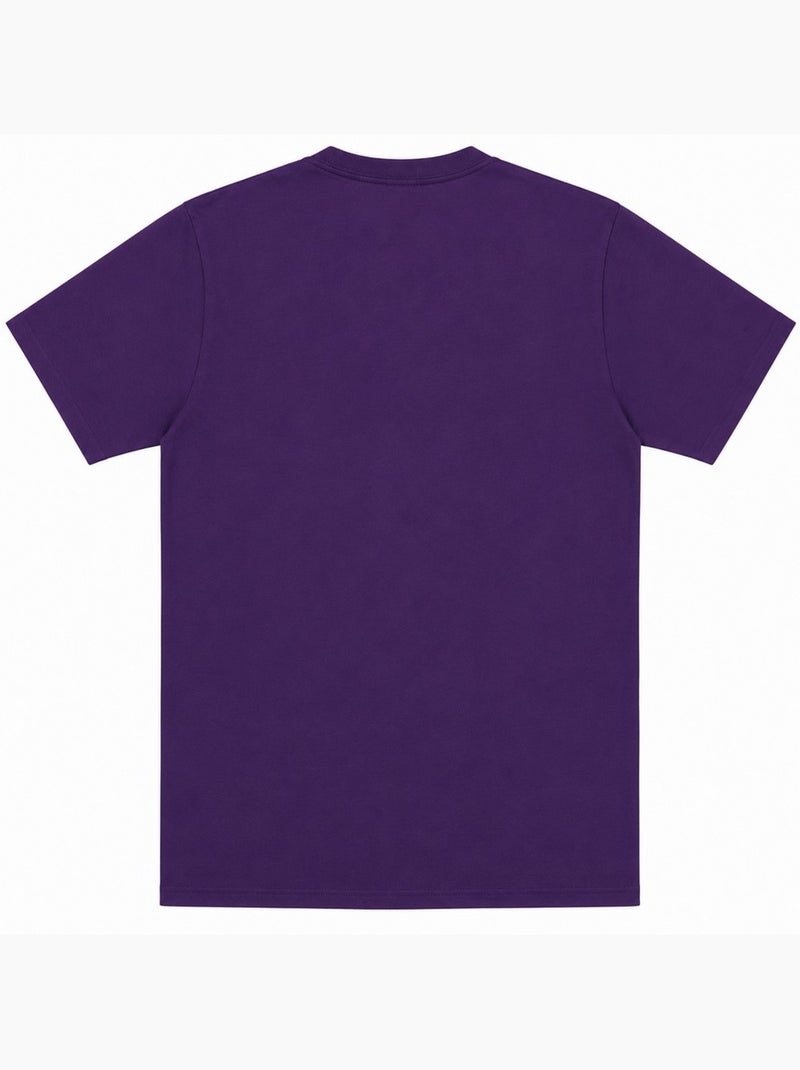Superman - Camiseta Diseño Diseño Impreso para Adultos Unisex Violeta - Kiabi