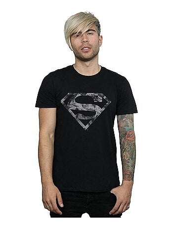 Superman - Camiseta Mármol de Algodón para Hombre