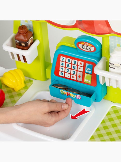 Supermercado con luz, sonido y accesorios my home - Kiabi