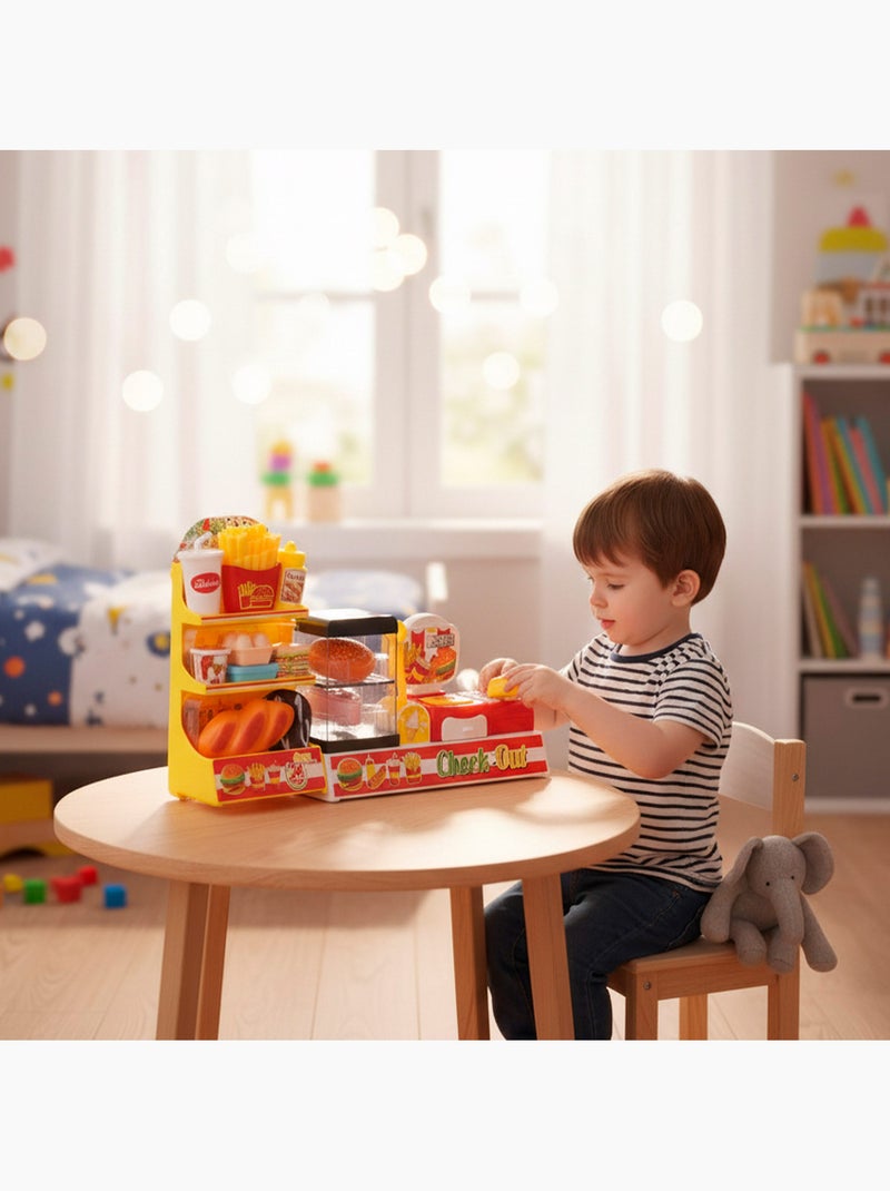 Supermercado de juguete con accesorios, luz y sonidos my home N/D - Kiabi