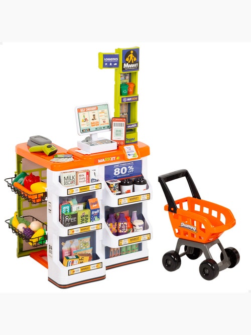 Supermercado juguete c/carrito, luz y sonido my home - Kiabi Supermercado juguete c/carrito, luz y sonido my home - Kiabi
