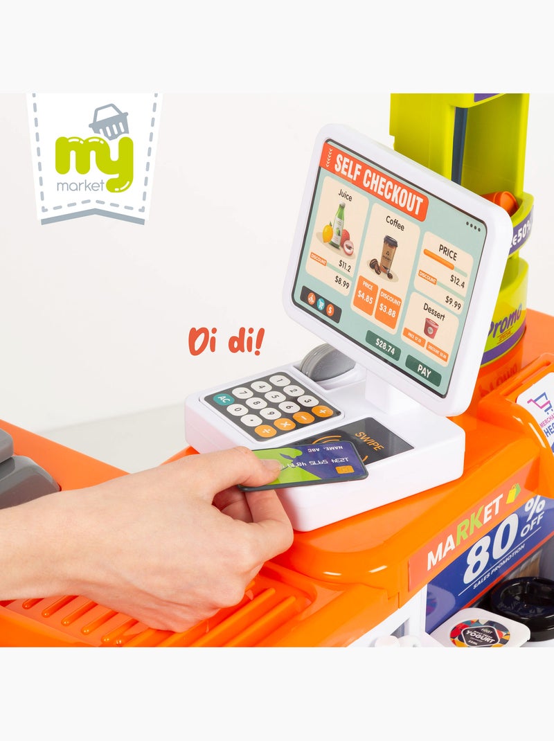 Supermercado juguete c/carrito, luz y sonido my home N/D - Kiabi