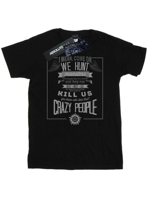 Supernatural - Camiseta Crazy People para Hombre - Kiabi Supernatural - Camiseta Crazy People para Hombre - Kiabi