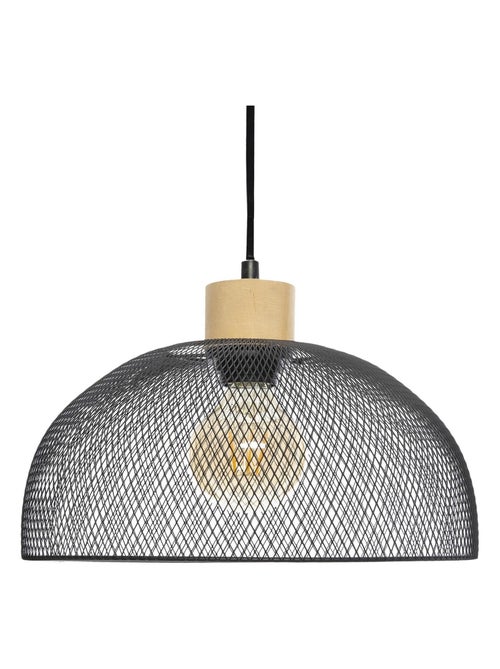 Suspensión de campana de metal y madera - Kiabi