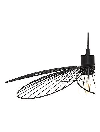 Suspensión de flor metálica