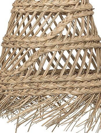 Suspensión de junco con flecos