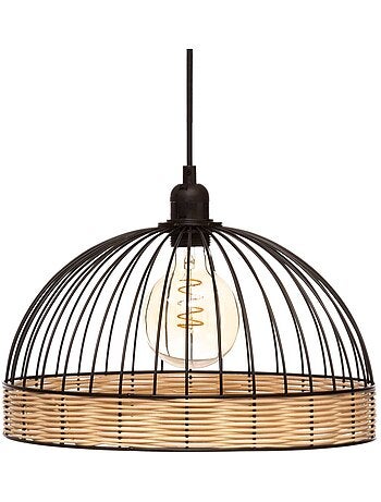 Suwa suspensión de alambre metal negro d35cm