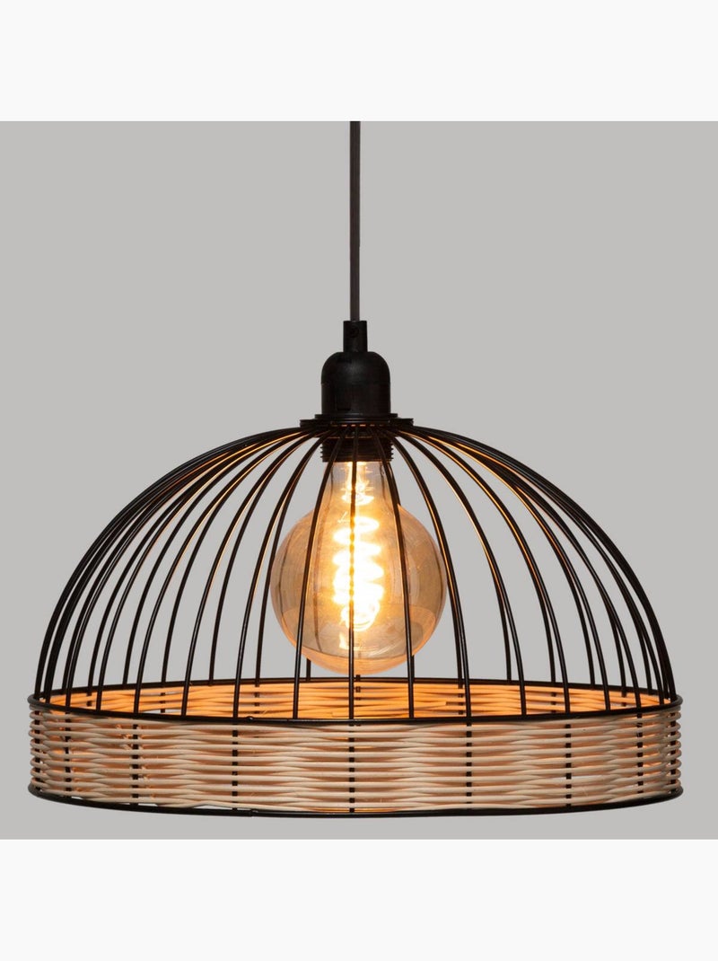 Suwa suspensión de alambre metal negro d35cm Negro - Kiabi