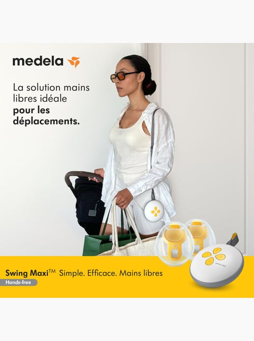 Swing maxi™ - sacaleches eléctrico doble manos libres - compacto, manos libres, ligero, ultra - Kiabi