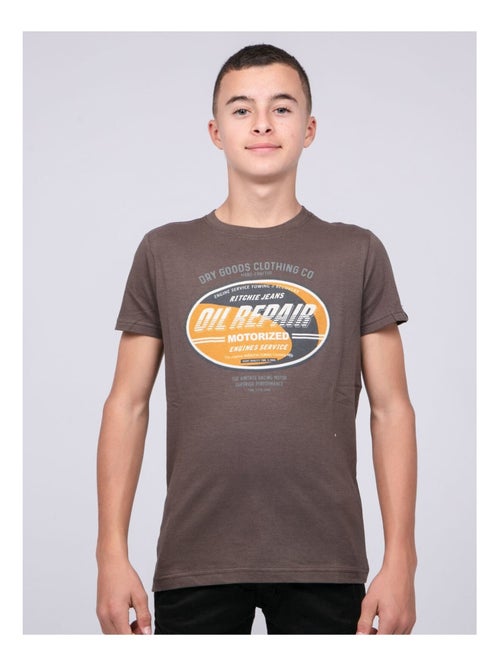 T shirt pur coton JOCTURNE-J - Kiabi