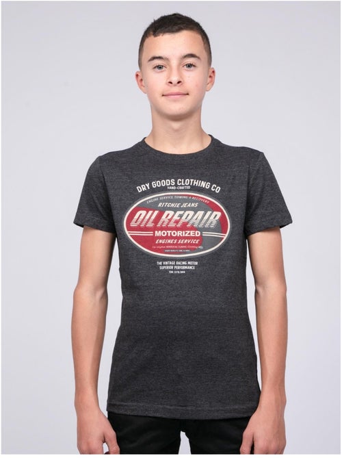T shirt pur coton JOCTURNE-J - Kiabi