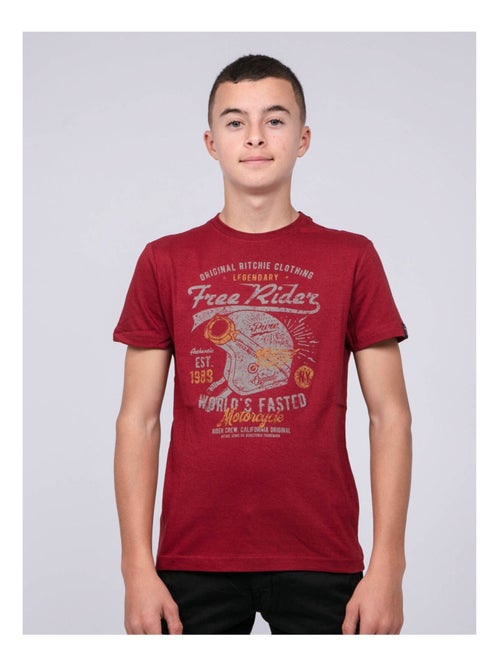 T shirt pur coton JORDY-J - Kiabi