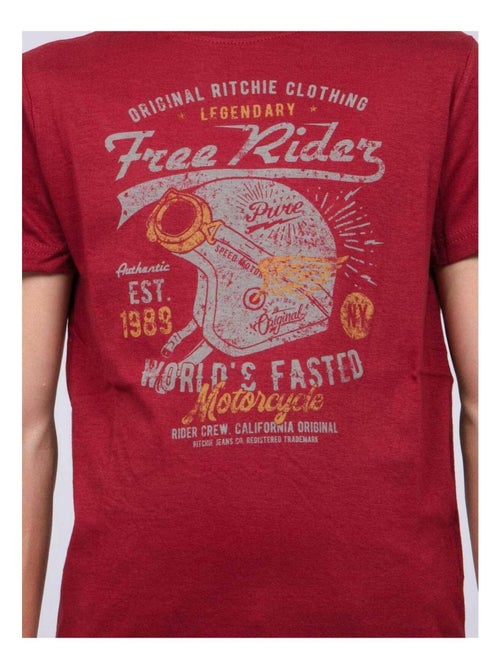 T shirt pur coton JORDY-J - Kiabi
