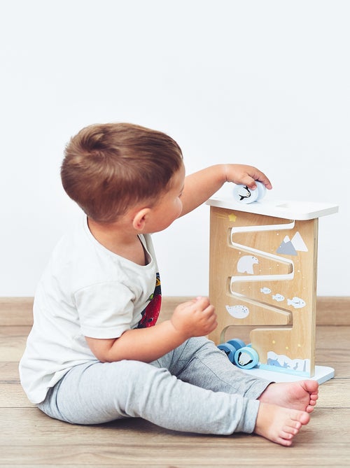 Tabla de actividades Montessori madera tema polar Mamabrum - Kiabi