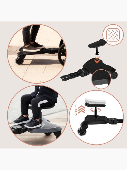 Tabla para cochecito - LIONELO Buggyboard - Universal - Con asiento - Kiabi