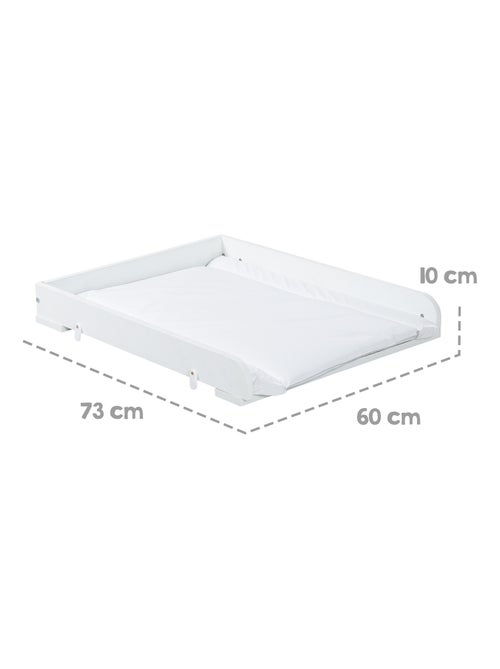 Tablero cambiador para lavadora + colchón impermeable 'Roba' - Kiabi