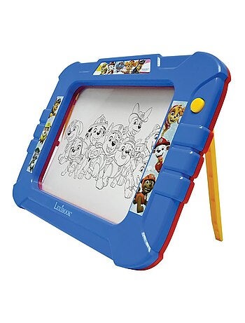 Tablero de dibujo luminoso paw patrol neon con rotuladores y plantillas