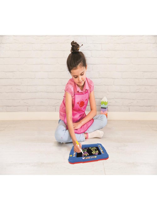 Tablero de dibujo luminoso Paw Patrol Neon con rotuladores y plantillas - Kiabi