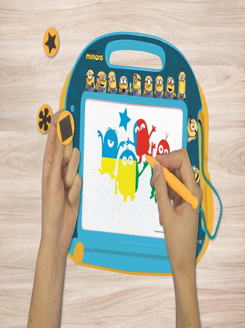 Tablero de dibujo magnético multicolor Minions con accesorios Formato A5 N/D - Kiabi