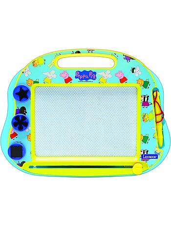 Tablero de dibujo magnético multicolor Peppa Pig con accesorios Formato A5